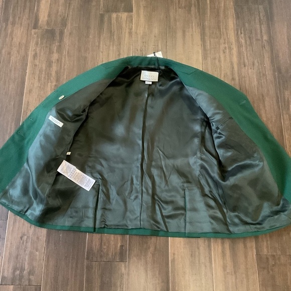 Gucci Made In Italy Mohair Wool Double Breasted Wrap Pleated Skirt Suit 46/44 - Picture 8 of 15